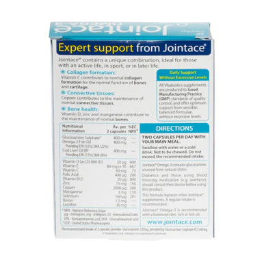Vitabiotics Jointace Omega-3 30 Capsules - Image 2