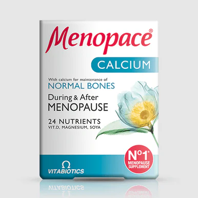 Vitabiotics Menopace Calcium Tablets 60 Tablets - Image 2