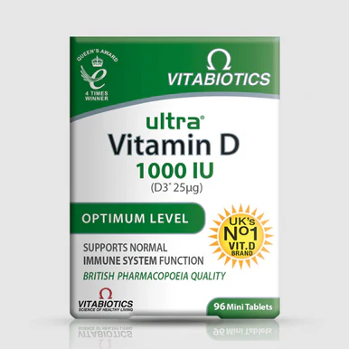 Vitabiotics Ultra Vitamin D 1000IU 96 Tablets