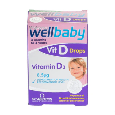 Vitabiotics Wellbaby Vitamin D Drops 30ml