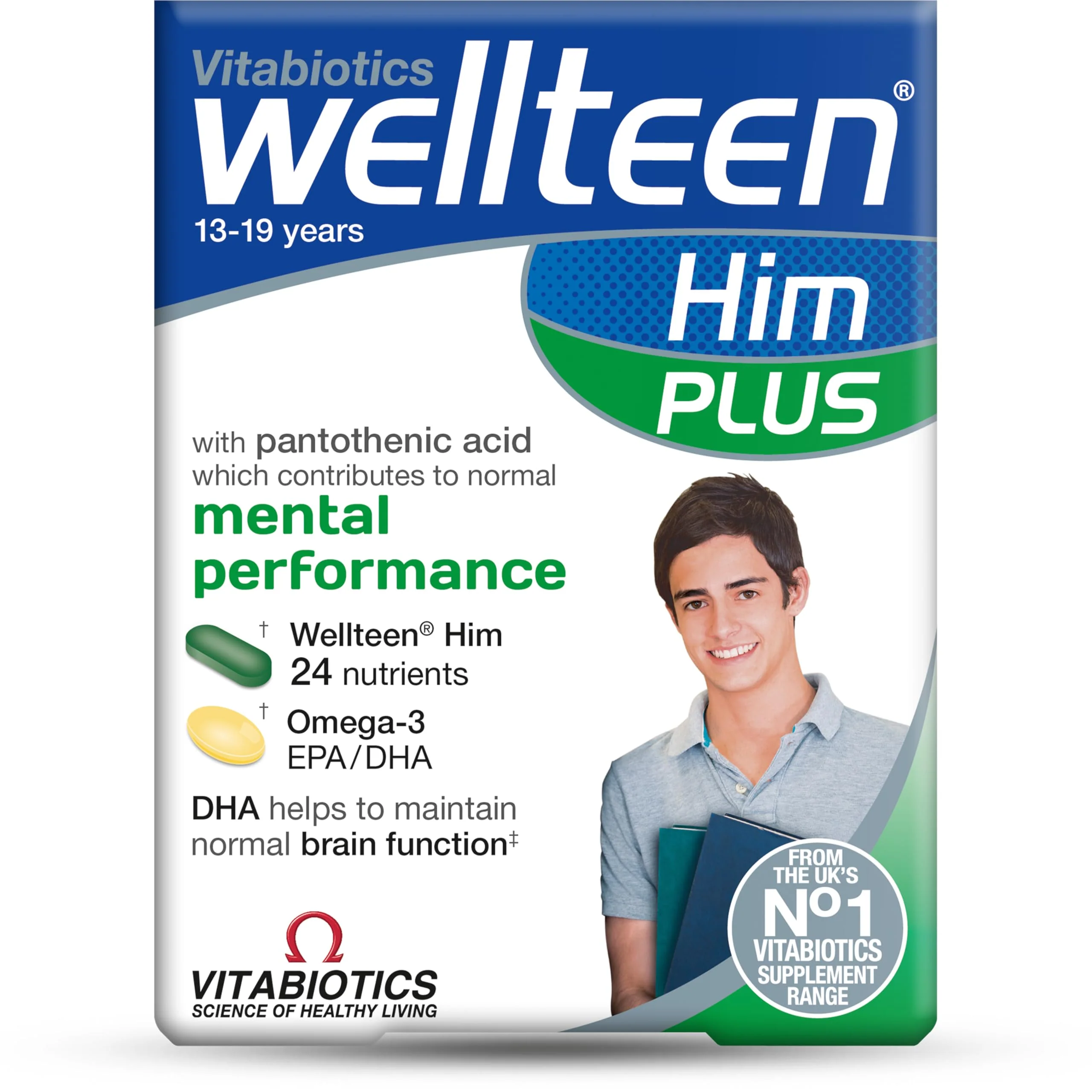 Vitabiotics Wellteen Him Plus 56 Tablets