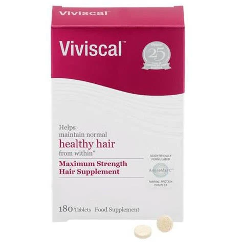 Viviscal Maximum Strength Hair Supplements 180 Tablets