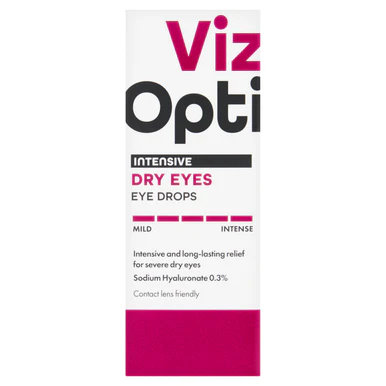 VizOpti Intense Dry Eyes Eye Drops 10ml