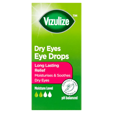 Vizulize Dry Eyes Eye Drops 10ml