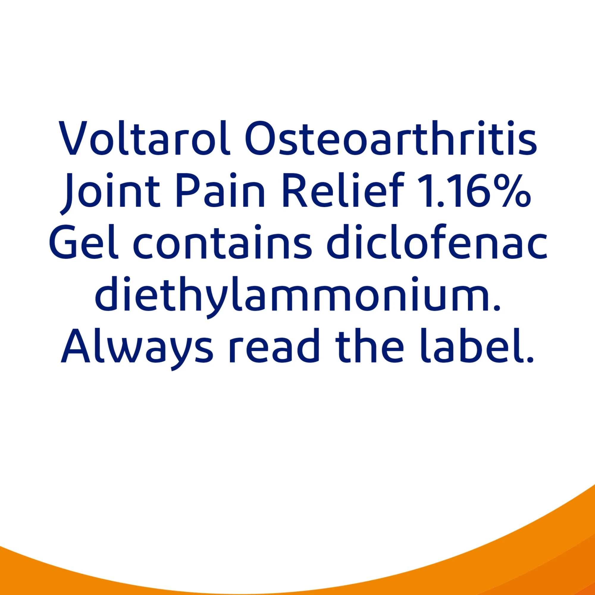 Voltarol Osteoarthritis Joint Pain Relief 1.16% Gel 30g - Image 6