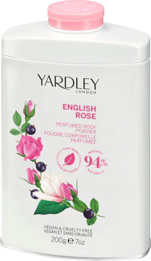 Yardley English Rose Perfumed Powder 200g - Image 2