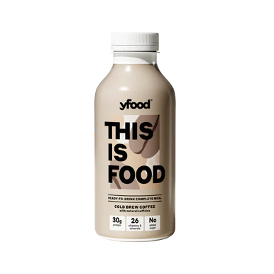 yfood Ready to Drink Complete Meal Cold Brew Coffee 500ml x 6 - Image 2