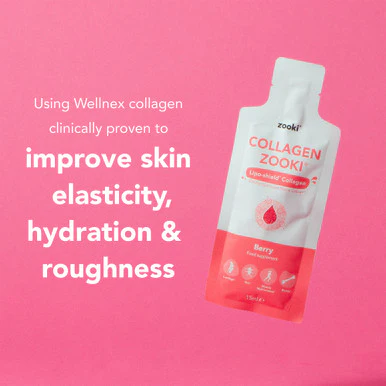 Zooki Marine Collagen 5,000mg Berry Flavour 15ml 30 Sachets - Image 3